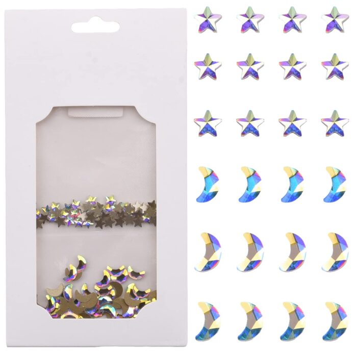 100pcs ab nail rhinestones moon star design shape crystal gemstones for nail art designer tech charms material supply.jpg