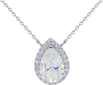 14k gold pear cut diamond vvs1 diamond necklace for women luxury jewelry accessory addition to your beloved partners collection.jpg