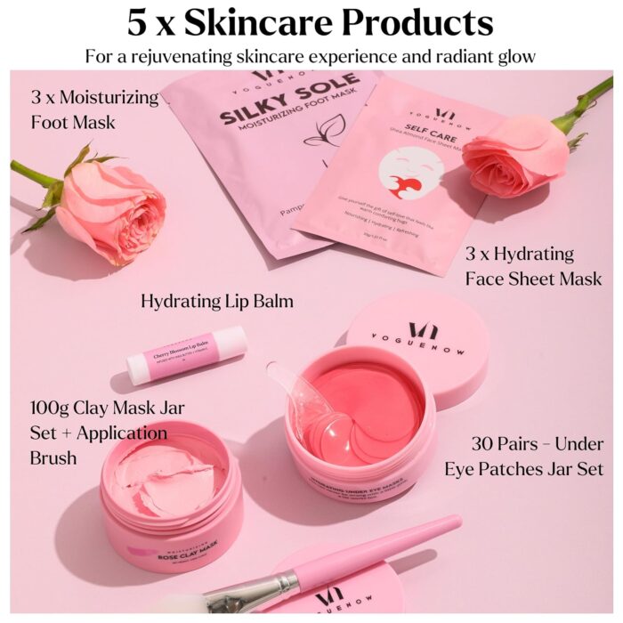 1746671032 spa gifts for women premium self care spa kit with bath skin care sets self care items for women ultimate pampering skin care birthday spa gift baskets mothers day gifts for mom pack of 20.jpg