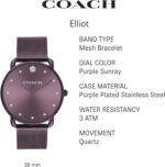 1746671098 coach elliot womens watch modern elegance with iconic tea rose detail chic timepiece for everyday wear ideal gift for her water resistant 36 mm.jpg