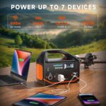 1746671617 portable power station 600w293wh portable generator for home use quiet generator for camping travel emergency cpap survival backup outdoor apartment100w pd 110v pure sine wave ac outlet.jpg