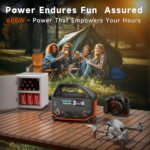 1746671619 portable power station 600w293wh portable generator for home use quiet generator for camping travel emergency cpap survival backup outdoor apartment100w pd 110v pure sine wave ac outlet.jpg