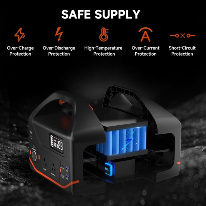 1746671622 portable power station 600w293wh portable generator for home use quiet generator for camping travel emergency cpap survival backup outdoor apartment100w pd 110v pure sine wave ac outlet.jpg
