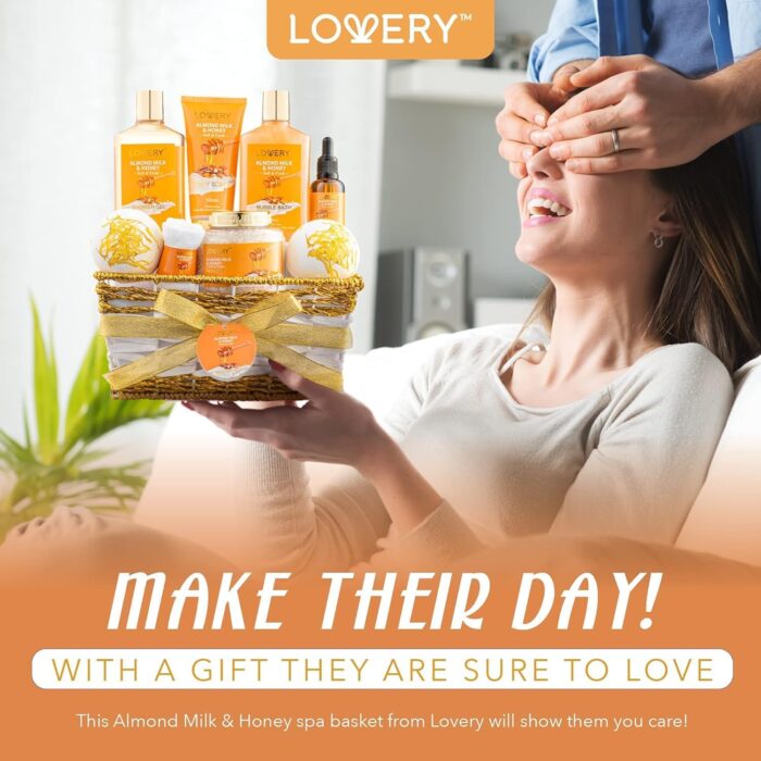 1746674846 gift basket for women 10 pc almond milk honey beauty personal care set home bath pampering package for relaxing spa self care kit thank you birthday mom anniversary gift.jpg
