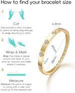 1746680594 clover emeraldmoissanite bracelets for women giftspremium emerald and moissanite d clolor vvs1 clarity 3ex cuts925 sterling silver plated 18k gold stackable non tarnish.jpg