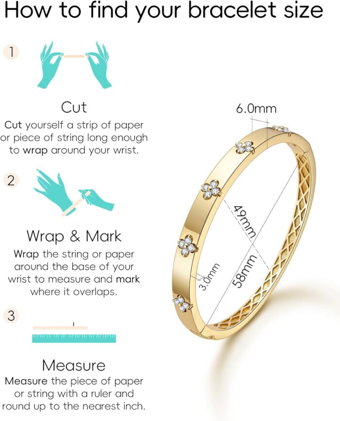 1746680594 clover emeraldmoissanite bracelets for women giftspremium emerald and moissanite d clolor vvs1 clarity 3ex cuts925 sterling silver plated 18k gold stackable non tarnish.jpg