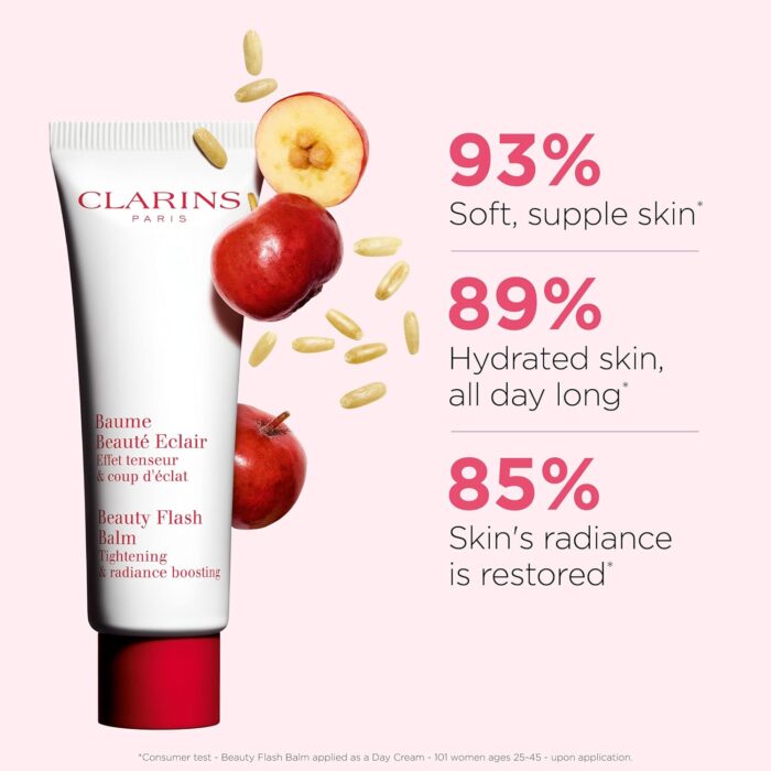 1746683775 clarins beauty flash balm 3 in 1 hydrating 10 minute face mask make up primer or quick pick me up radiance booster moisturizes brightens and visibly tightens non oily and non comedogenic.jpg