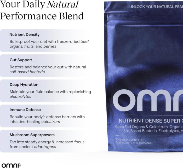 1746684090 super complex daily premium blend with vitamins for women men with organic fruits adaptogens electrolytes multivitamin beef organ supplement 30 servings scoop not included unflavored.jpg