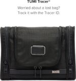 1746687115 tumi alpha hanging travel kit toiletries travel bag cosmetics organizer travel essentials bag with hooks pockets black.jpg