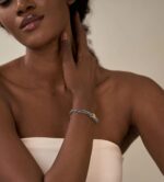 1746687514 cable bracelets for women two tone cuff bangle mixed metal bracelets designer dupes jewelry for her.jpg