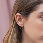 1746691578 14k solid yellow gold emerald earrings may birthstone earrings 8mm dangle earrings dainty emerald gemstones earrings bridal handmade wedding jewelry gift for brides graduation gift.jpg