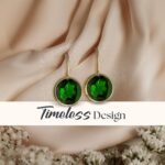 1746691580 14k solid yellow gold emerald earrings may birthstone earrings 8mm dangle earrings dainty emerald gemstones earrings bridal handmade wedding jewelry gift for brides graduation gift.jpg