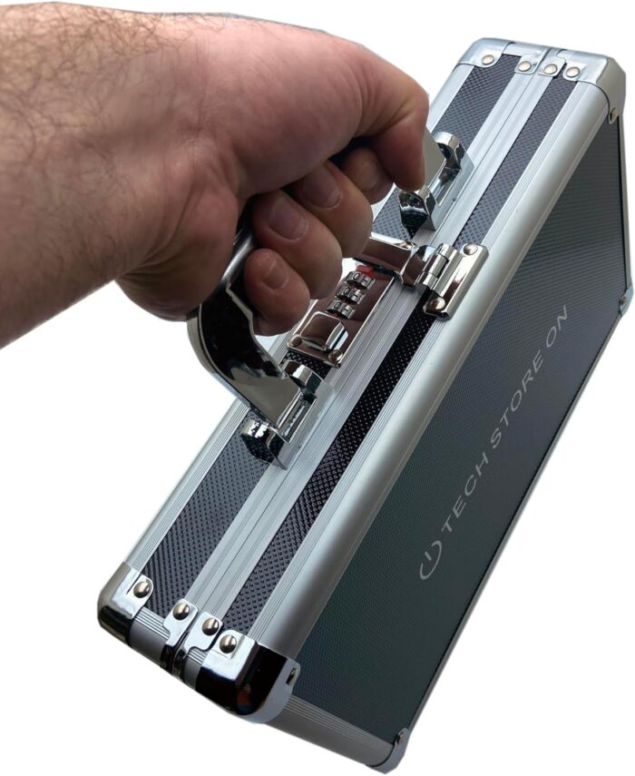 1746692840 flash usb thumb drive holder storage organizer case with swivel handle antistatic and shockproof aluminum large holds 48 usb slots.jpg