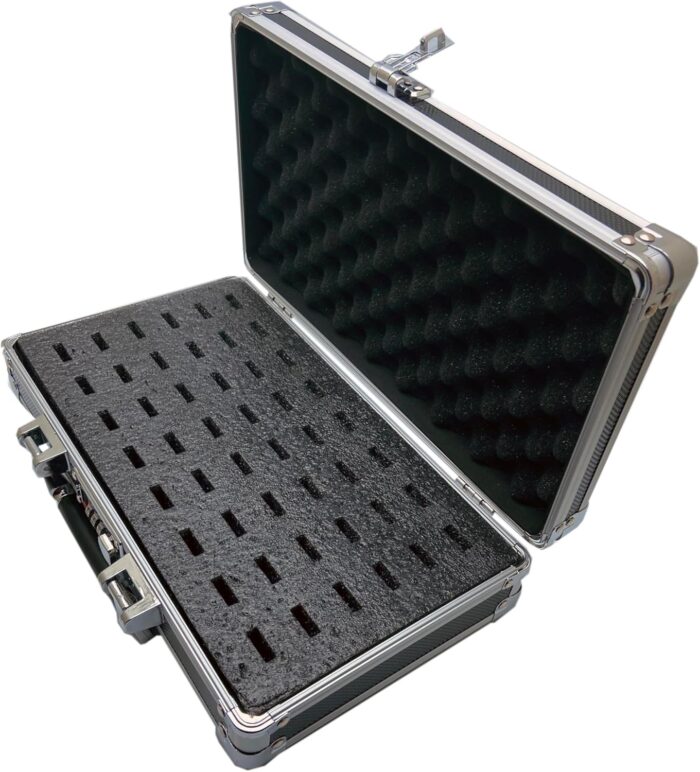 1746692845 flash usb thumb drive holder storage organizer case with swivel handle antistatic and shockproof aluminum large holds 48 usb slots.jpg