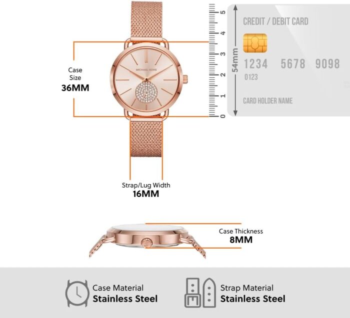 1746695784 michael kors portia womens watch stainless steel bracelet watch for women.jpg