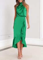 1746697365 kirundo womens 2025 summer satin mock neck wedding guest party cocktail midi dress sleeveless wrap ruffle formal dresses.jpg