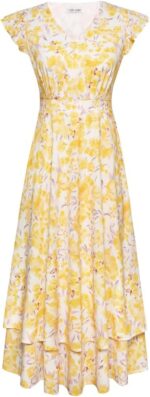 1746704002 kate kasin womens dresses summer short sleeve ruffle floral v neck flowy aline casual tiered wedding guest midi sundress.jpg