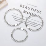 1746705025 18k white gold cuban womens bracelet easy to disassemble simple and elegant suitable for high end gifts for womens festivals.jpg