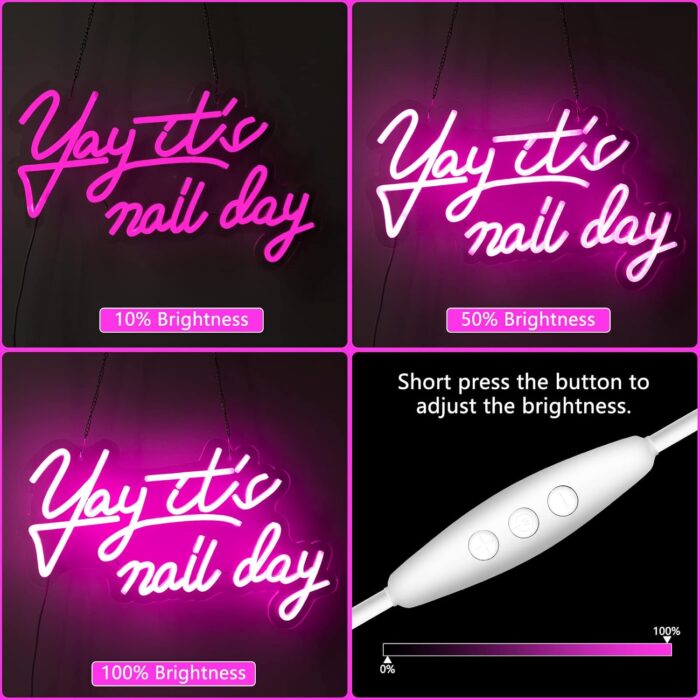 1746705282 yay its nail day neon sign for wall decor led lights beauty room salon pink salon nail tech decor aesthetic light door decorations girls neon signs accessories gift.jpg