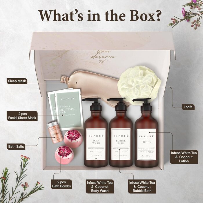 1746706098 10 piece spa gift box for women self care set with eye mask loofa bath bombs face masks bubble bath lotion body wash bath salt perfect gift for mom grandma wife or loved ones.jpg