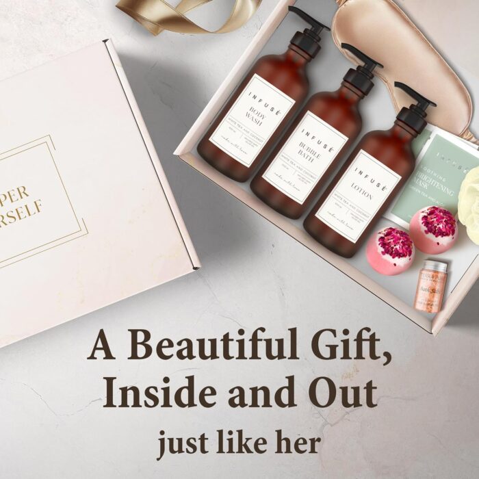 1746706105 10 piece spa gift box for women self care set with eye mask loofa bath bombs face masks bubble bath lotion body wash bath salt perfect gift for mom grandma wife or loved ones.jpg