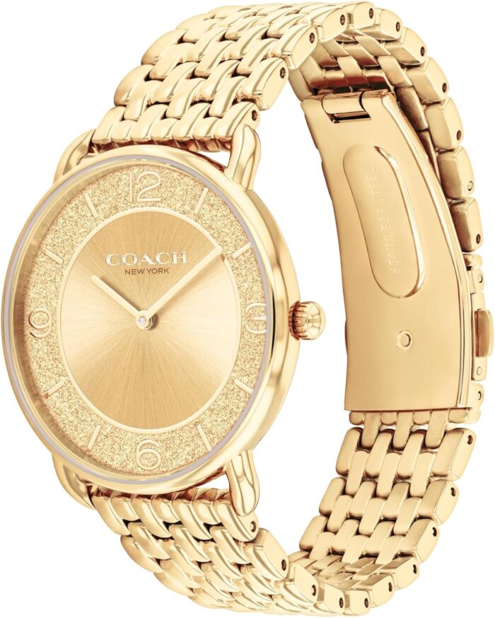 1746706258 coach elliot womens 2h quartz watch stainless steel bracelet water resistant up to 3atm30 meters premium fashion classic minimalist design for everyday wear 28mm.jpg