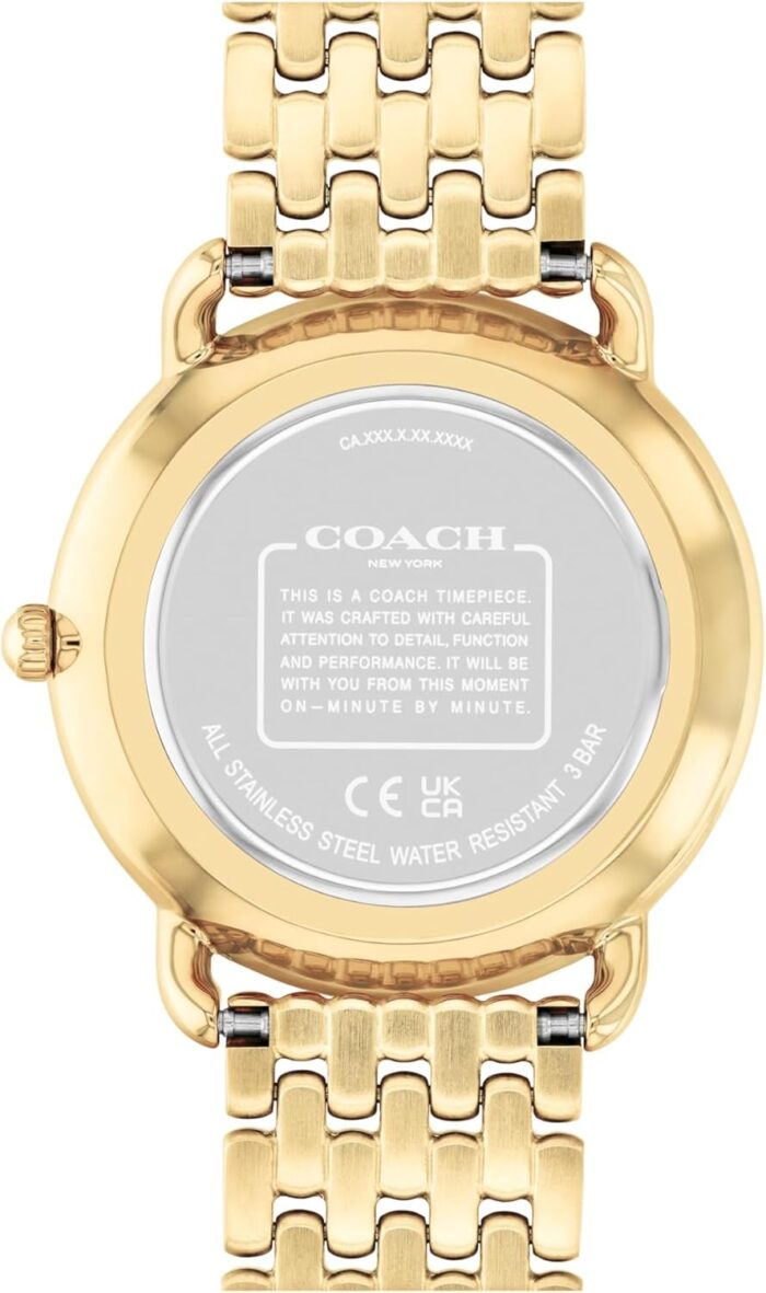 1746706259 coach elliot womens 2h quartz watch stainless steel bracelet water resistant up to 3atm30 meters premium fashion classic minimalist design for everyday wear 28mm.jpg
