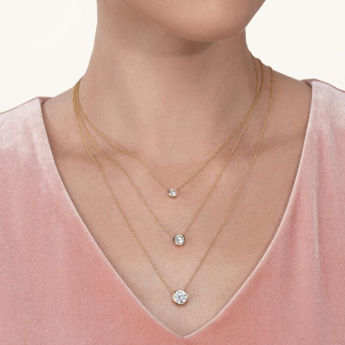 1746707469 igi certified 14 to 3 carat lab grown diamond round solitaire pendant necklace for women i 14k gold necklace g h vs1 vs2 cttw i 16 to 18 inch adjustable long chain.jpg
