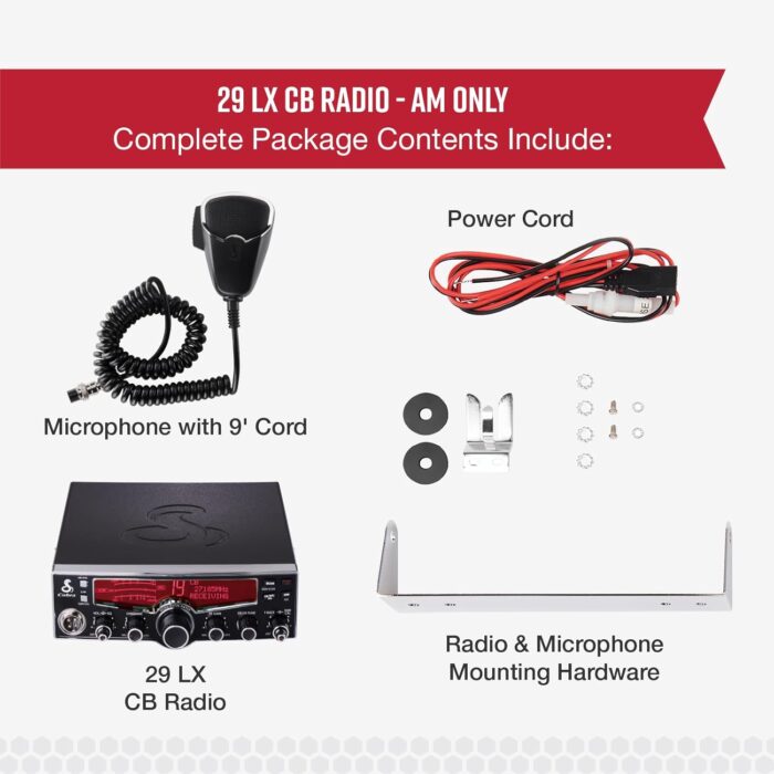 1746712025 cobra 29lx am professional cb radio emergency radio travel essentials noaa weather channels and emergency alert system selectable 4 color lcd auto scan and radio check black.jpg