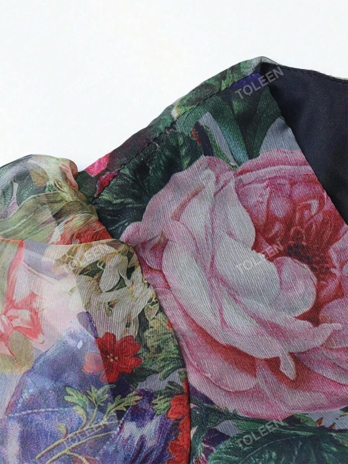 1746717471 toleen summer casual dresses for women 2024 spring fashion boho v neck long sleeve ruffle floral print elegant maxi dress.jpg