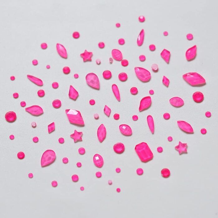 1746717961 820pcs mix shape neon 3d nail gem luminous party charms flatback stone iridescent rhinestone decoration diy accessory for nail designer tech bulk pack.jpg