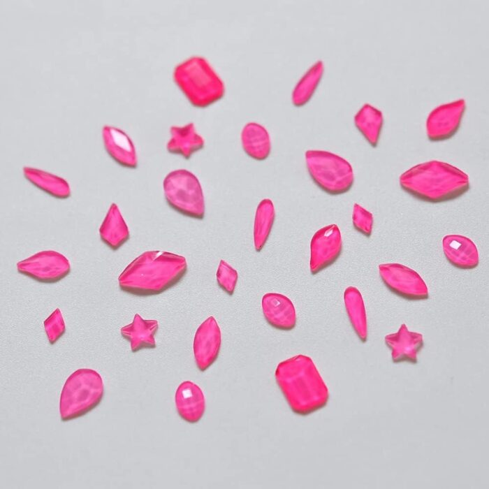 1746717965 820pcs mix shape neon 3d nail gem luminous party charms flatback stone iridescent rhinestone decoration diy accessory for nail designer tech bulk pack.jpg