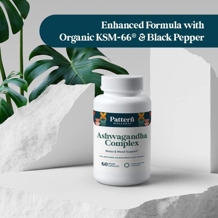 1746718439 pattern wellness ashwagandha complex for men women ksm 66 black pepper extract whole body heart health supports stress mood non gmo 360 vegan capsules.jpg