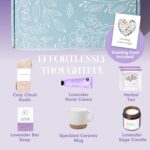 1746727491 unboxme lavender spa gift set relaxation gifts for women with candle bath bombs perfect self care gift for women birthdays christmas get well soon or valentines day.jpg