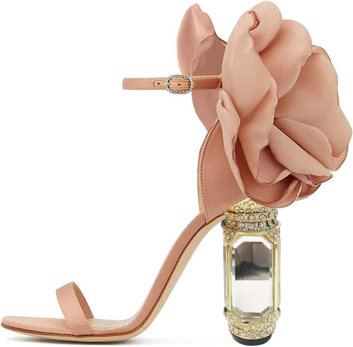 1746729277 fsj women open toe stylish sandal ankle strap chunky block high thick heels wedding party ballroom prom shoes us size 4 15 us.jpg