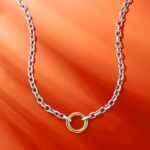 1746730308 ross simons sterling silver and 14kt yellow gold multi circle rolo chain necklace.jpg