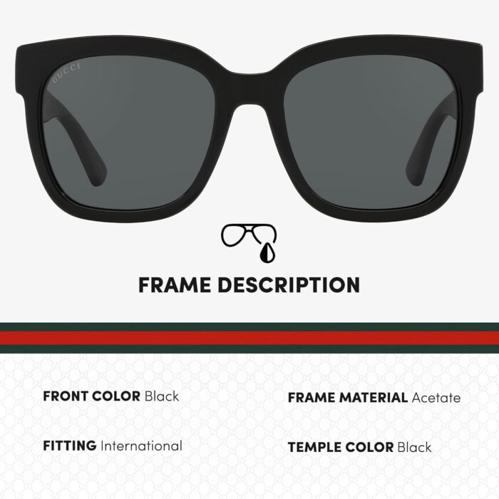 1746730830 gucci gg0034sn women designer square shape sunglasses square frame eyewear with non polarized lenses epitome of luxury and style.jpg