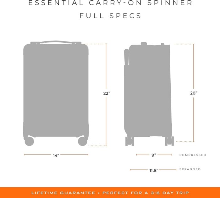 1746730916 briggs riley essential 22 carry on expandable spinner luggage for travel suitcases with wheels softside rolling bag for men women self repairing zipper baseline collection black.jpg