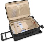 1746730920 briggs riley essential 22 carry on expandable spinner luggage for travel suitcases with wheels softside rolling bag for men women self repairing zipper baseline collection black.jpg