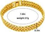 1746738165 18k solid color mesh strap bracelet fashionable and creative high end bracelet mens and womens festival preferred gift.jpg