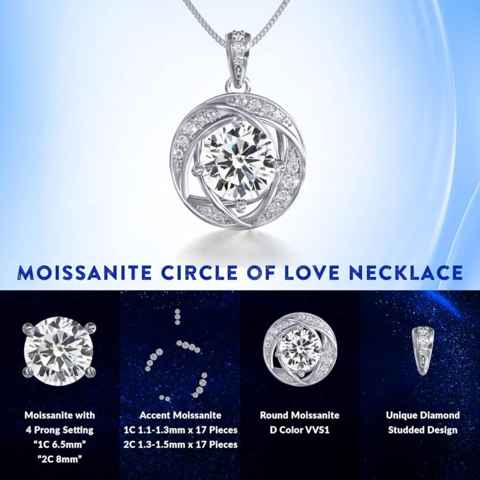 1746741447 luxury moissanite necklace for women 1 2 carat 925 sterling silver jewelry pendant gift for wife girlfriend anniversary wedding birthday mothers day necklace gifts for women.jpg