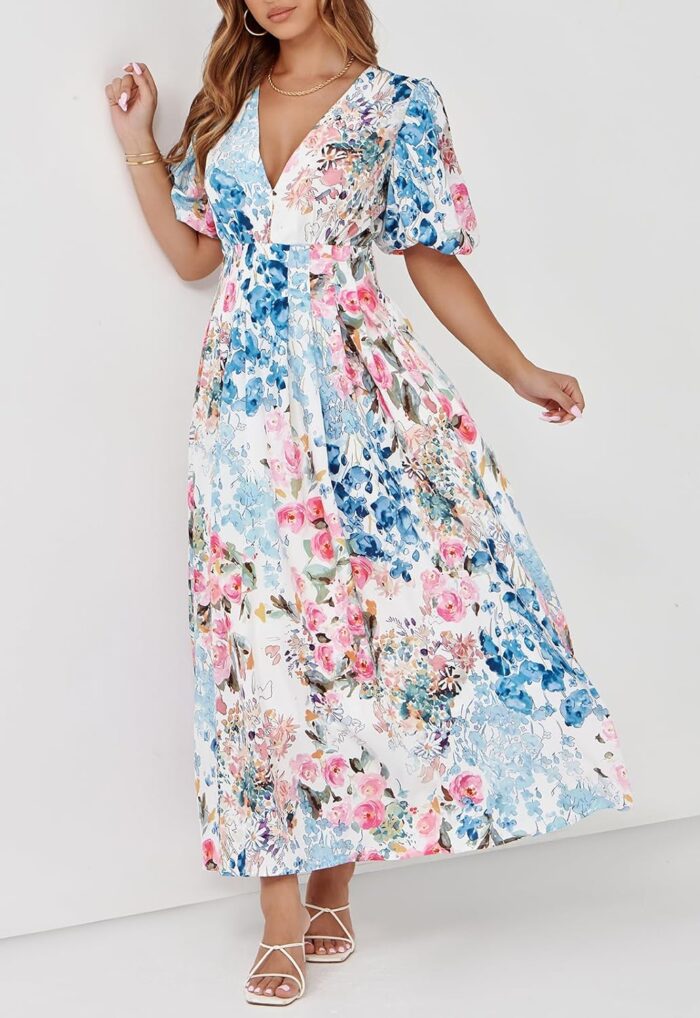 1746741686 womens boho floral print midi dress short sleeve summer long dress.jpg
