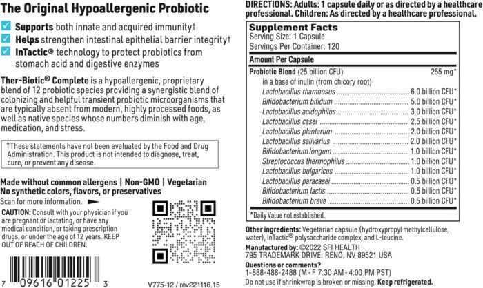 1746742351 klaire labs sfi health ther biotic complete hypoallergenic probiotics for women men acid stable probiotic supplement 12 species for immune digestive health 25 billion cfu 2 pack.jpg