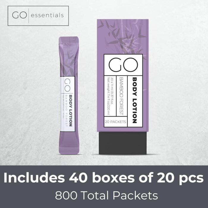 1746752275 go essentials travel lotion single packets – body and hand lotion for hydrated skin and travel size toiletries.jpg