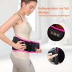 1746754137 shine well back massager belt for deep tissue pain relief red light therapy massage belt with 3 heat levels and vibrating lower back massager fsa eligiblebattery powered.jpg