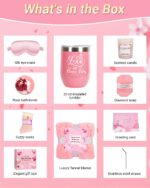 1746754933 get well soon gift basketshappy birthday gifts for women self care spa gift basket for mom self care gifts for women her best friend sister wife girlfriend and valentines day pink.jpg