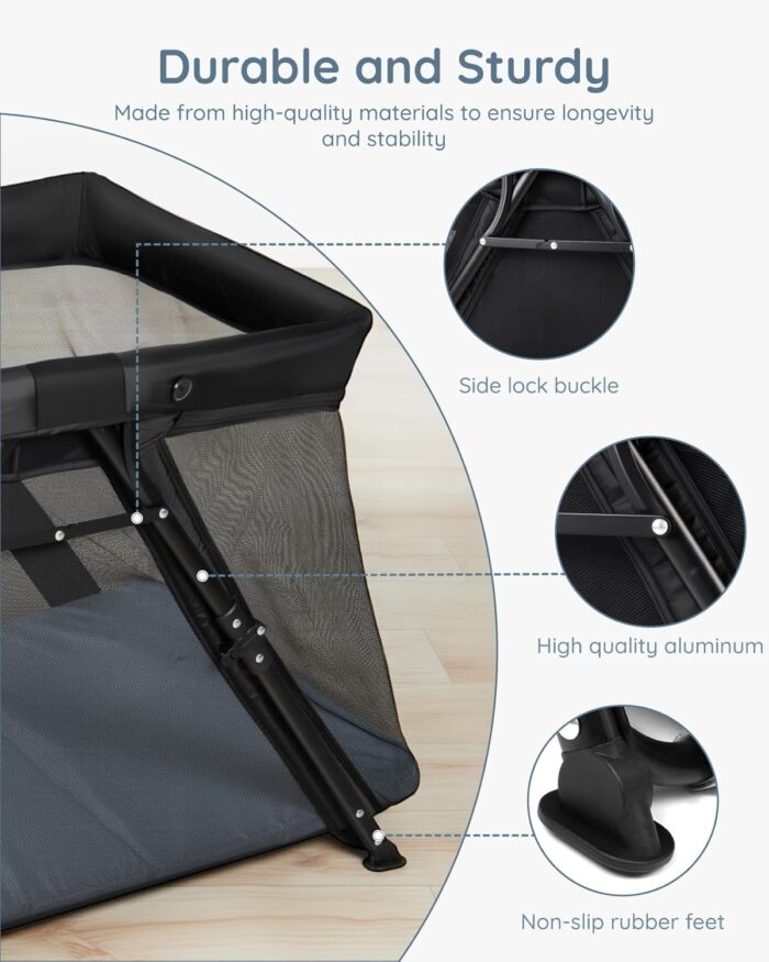1746756113 liliangema 2 in 1 travel crib portable crib with backpack lightweight baby travel playpen foldable play yard with thick mattress for babies toddlers baby travel essential.jpg