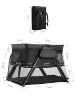 1746756119 liliangema 2 in 1 travel crib portable crib with backpack lightweight baby travel playpen foldable play yard with thick mattress for babies toddlers baby travel essential.jpg