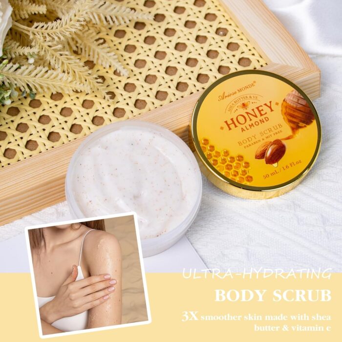 1746758854 gift baskets spa gifts for women 8pcs honey almond bath gift set for women relaxation self care spa kit wbath bomb bubble bath mom birthday gifts christmas gifts thank you gifts.jpg