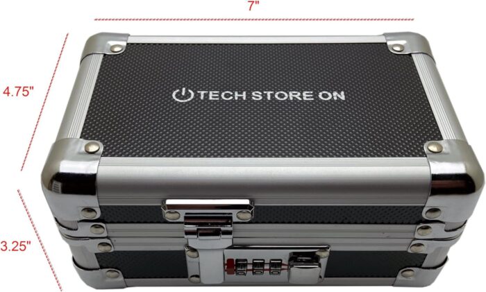 1746761467 flash usb thumb drive holder storage organizer case antistatic and shockproof aluminum extra small holds 12 usb slots.jpg